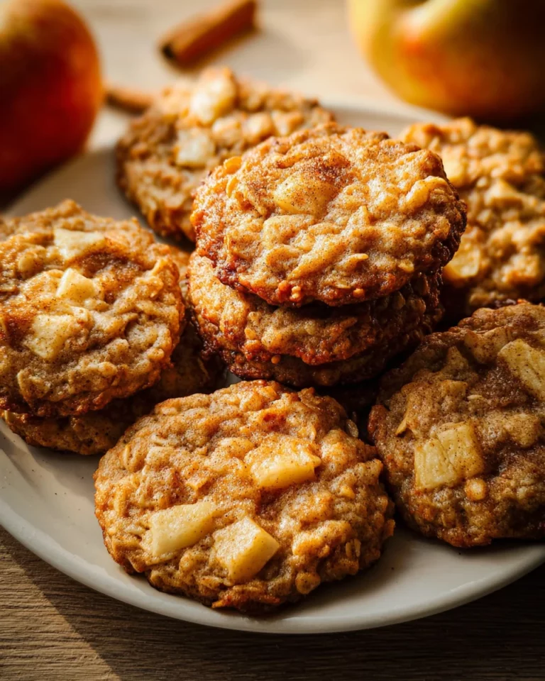 Apfel-Haferflocken-Kekse mit Zimt: Einfaches Rezept zum Nachbacken