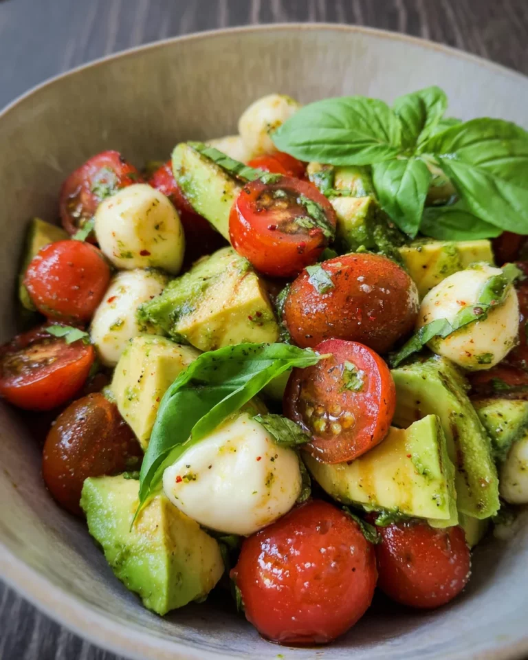 Avocado Caprese Bowl