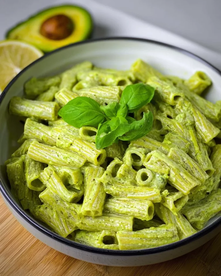 Avocado Frischkäse Pasta