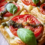 Blätterteig-Tomaten-Quadrate
