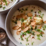 Blumenkohl-Cremesuppe mit Kartoffeln