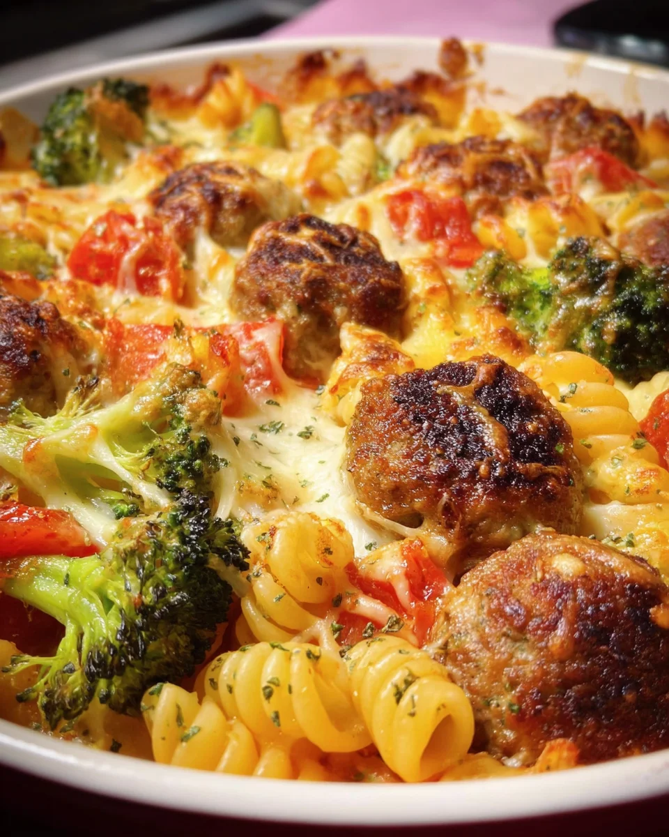 Broccoli-Nudelauflauf