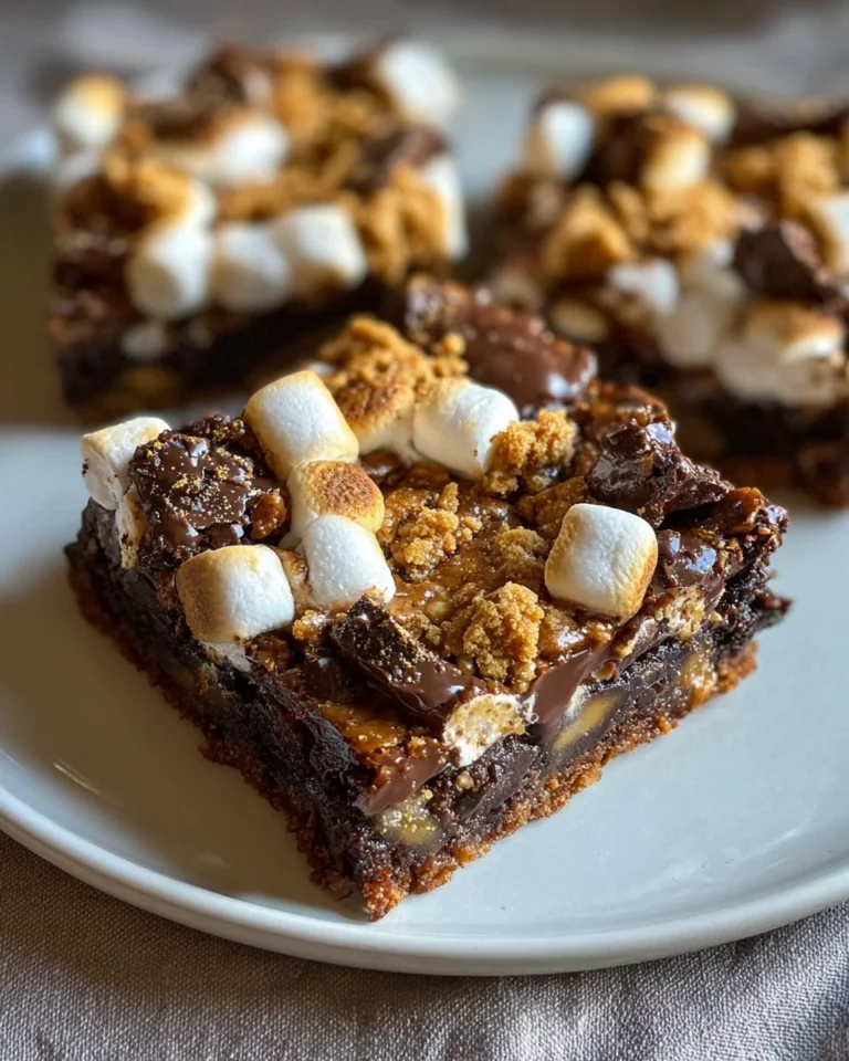 Brownie mit Marshmallows und Kekse (einfaches Rezept)