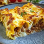 Cannelloni mit Hackfleischfüllung