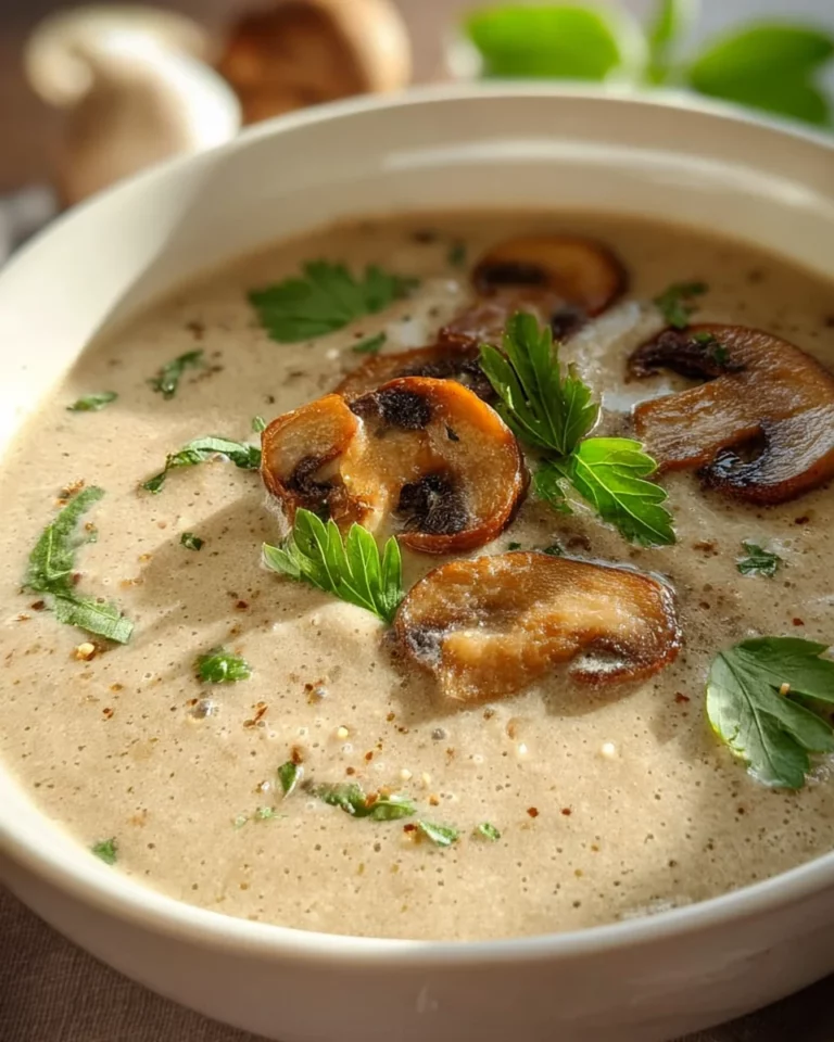 Champignonsuppe