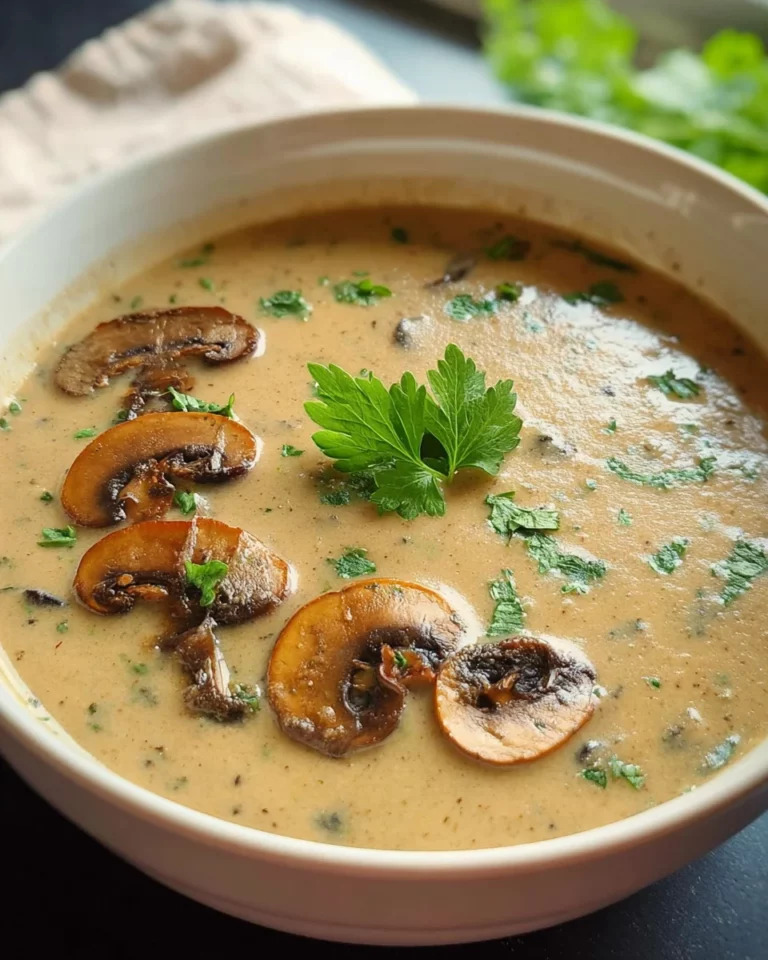 Champignonsuppe