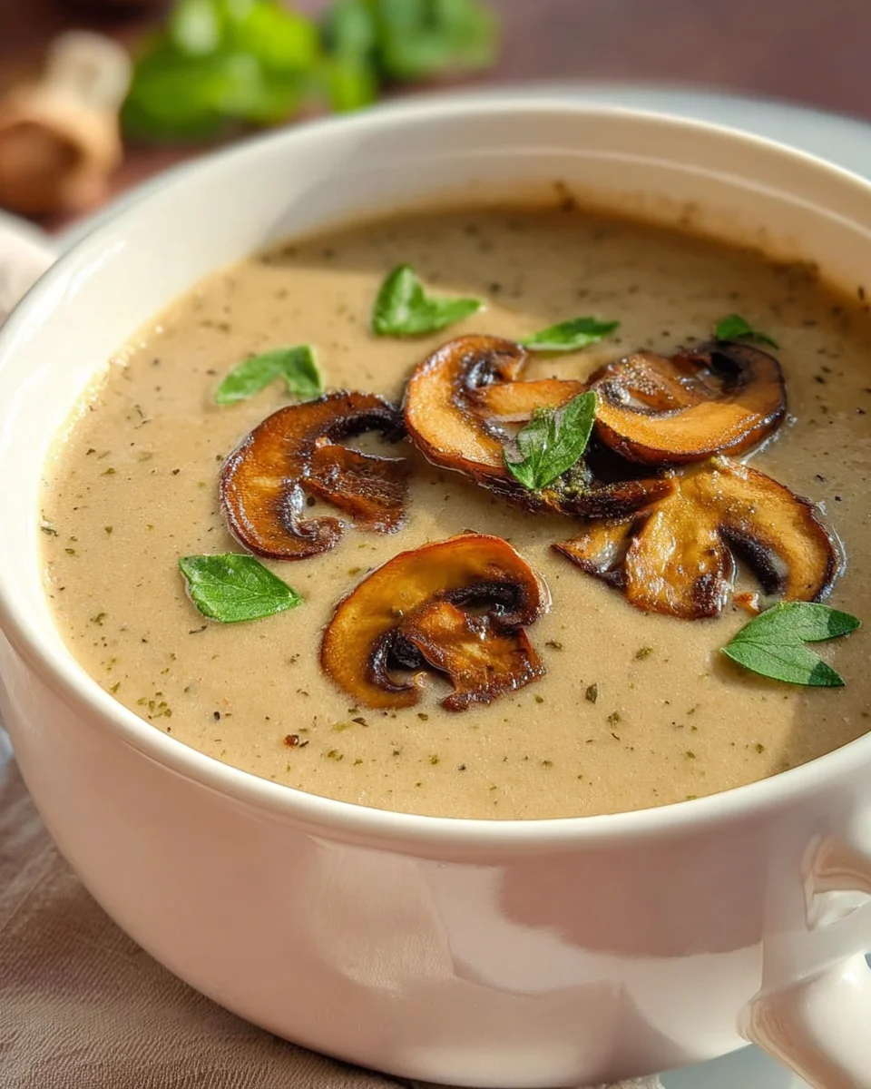 Champignonsuppe