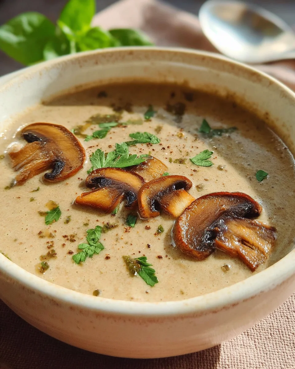 Champignonsuppe