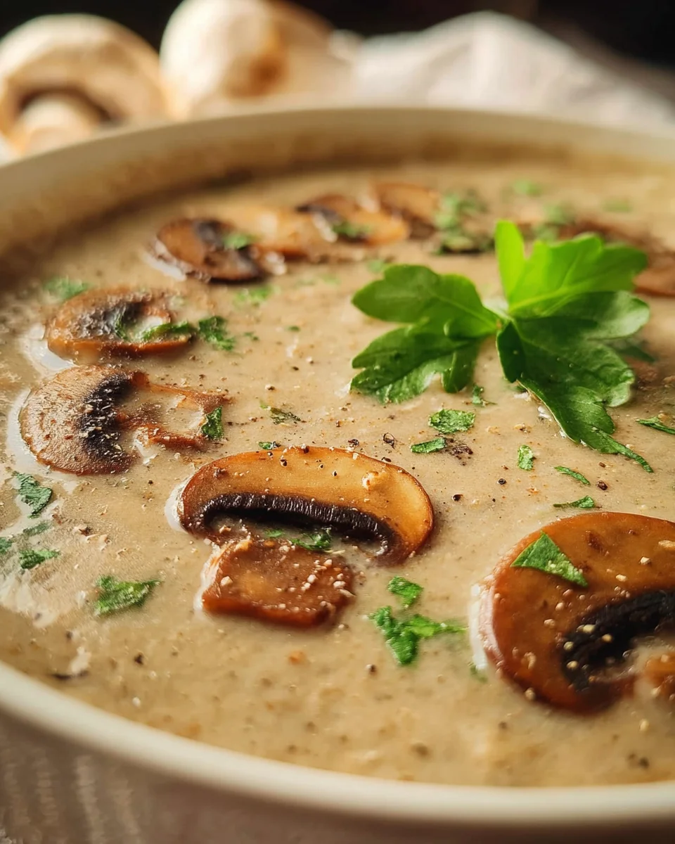 Champignonsuppe