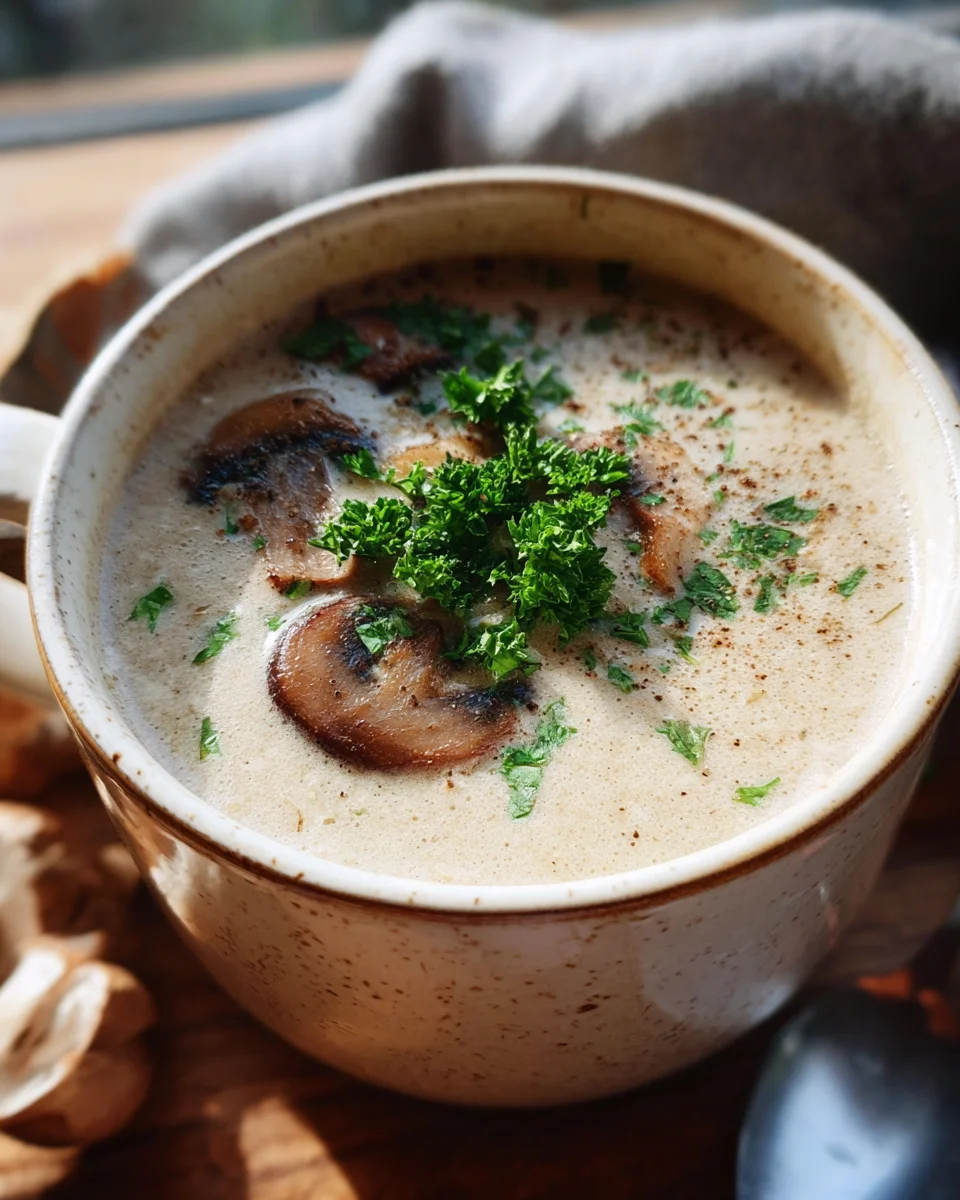 Champignonsuppe