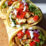 Chicken Wraps - saftige Füllung für Wraps mit Hähnchen