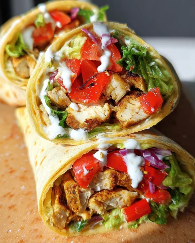 Chicken Wraps - saftige Füllung für Wraps mit Hähnchen