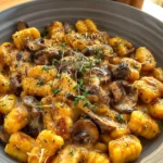 Cremige Gnocchi mit Pilzen: 25 Minuten Glück!