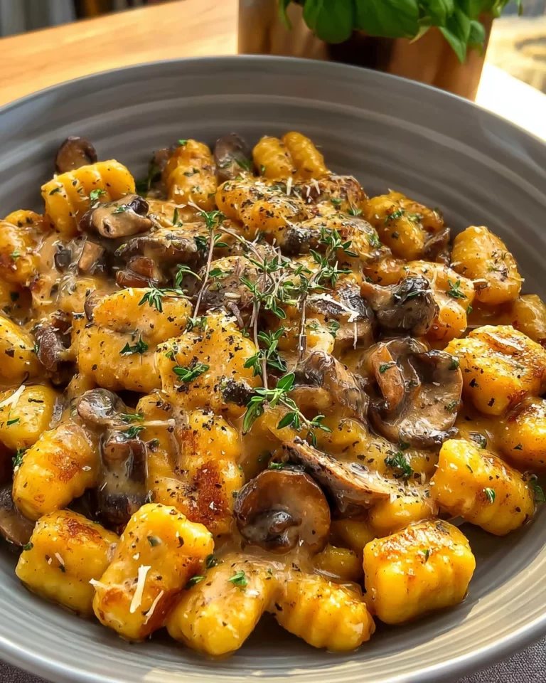 Cremige Gnocchi mit Pilzen: 25 Minuten Glück!