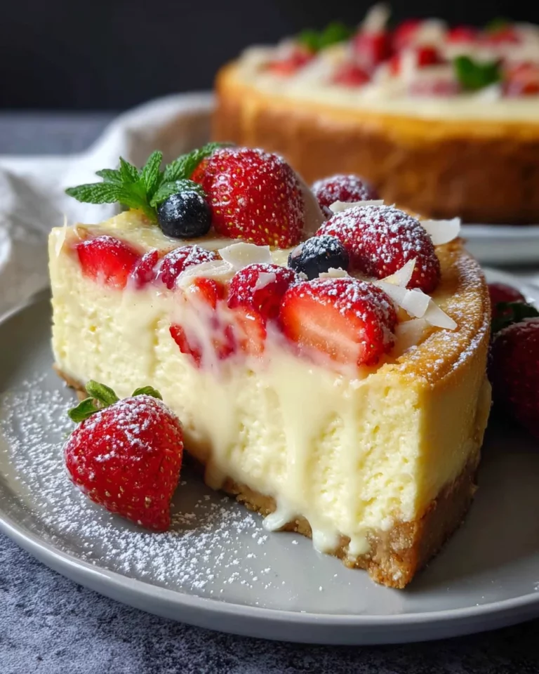 Cremiger Käsekuchen: Das erstaunliche 3-Zutaten Rezept