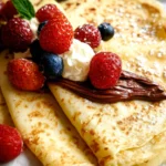Crepes Rezept - Einfach Crepes selber machen