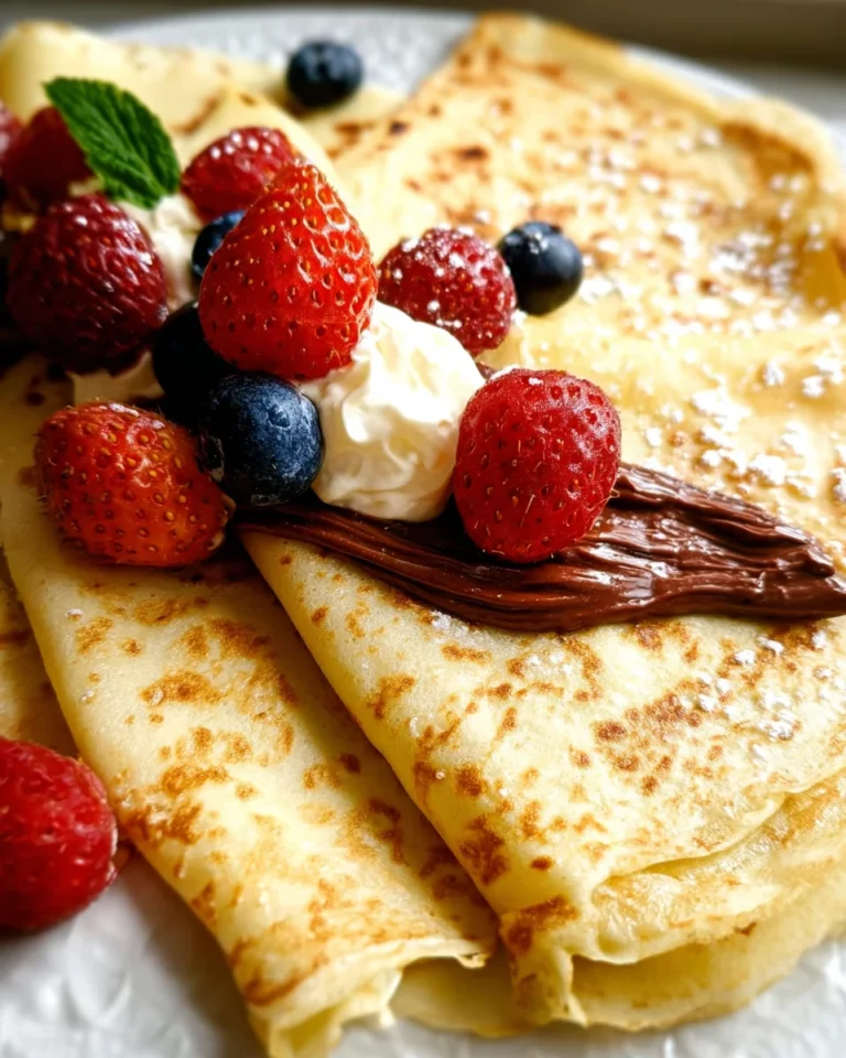 Crepes Rezept - Einfach Crepes selber machen