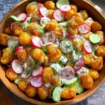 Crunchy Gnocchi Salat