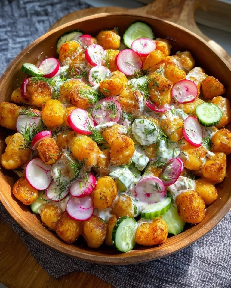 Crunchy Gnocchi Salat