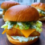 Fisch Burger wie von MC Donalds