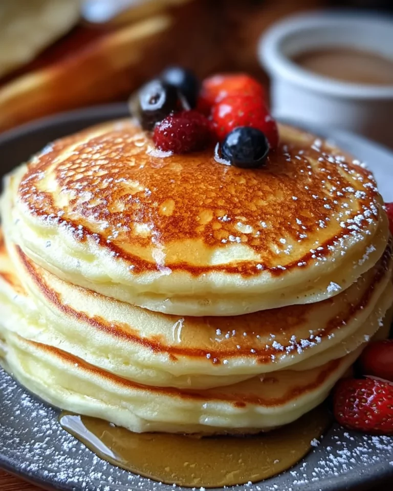 Fluffige Pancakes mit Buttermilch