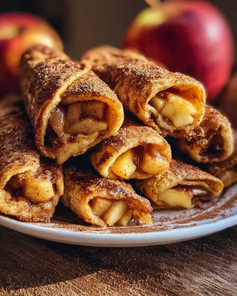 French Toast Roll-Ups mit Apfel-Zimt-Füllung (vegan)