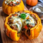 Gefüllter Kürbis mit Hackfleisch: 2 Tricks, die dich umhauen