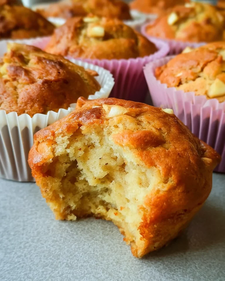 Gesunde Apfelmuffins ohne Zucker