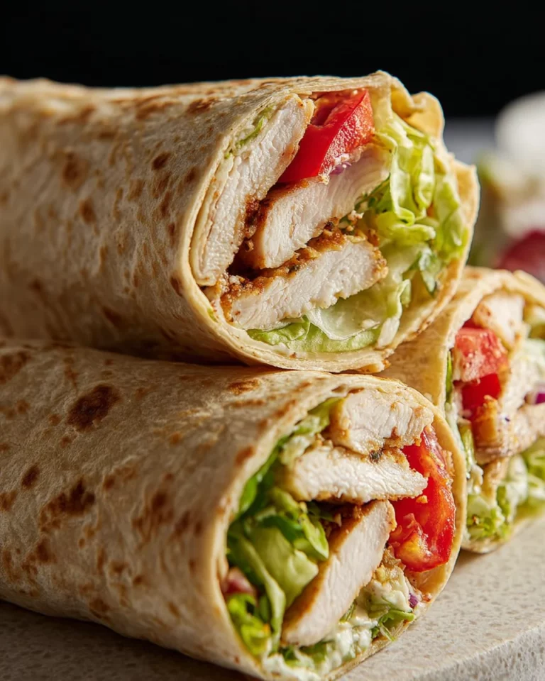 Hähnchen-Wraps – SOOO gut – das BESTE Rezept