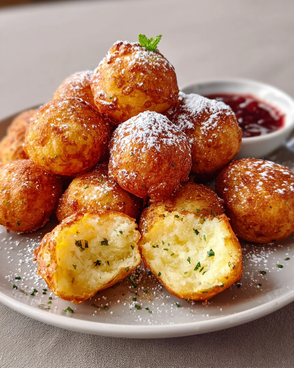 Hüttenkäsebällchen