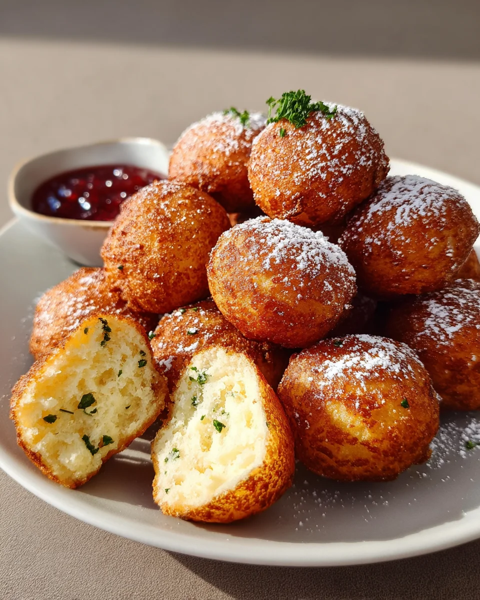 Hüttenkäsebällchen