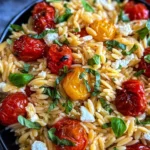 Italienischer Orzo Salat (schnelles Rezept)