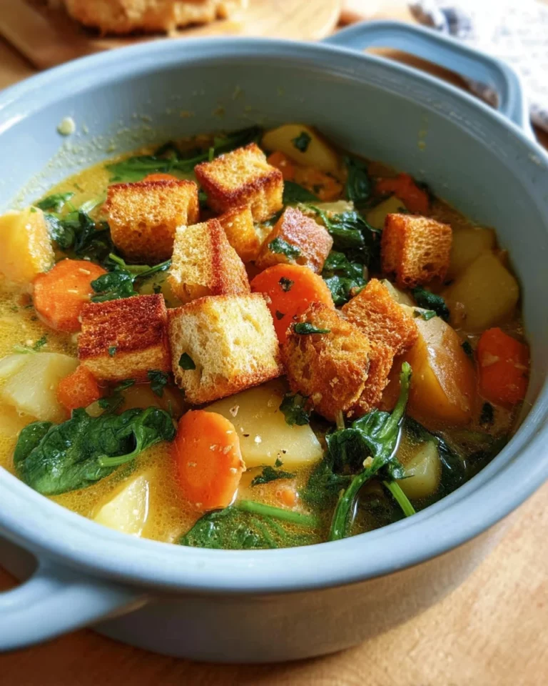 Kartoffel-Spinat-Eintopf Rezept