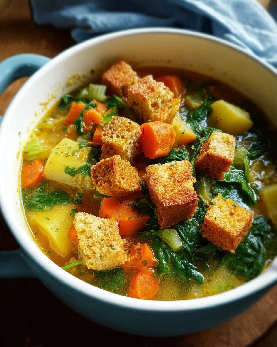 Kartoffel-Spinat-Eintopf