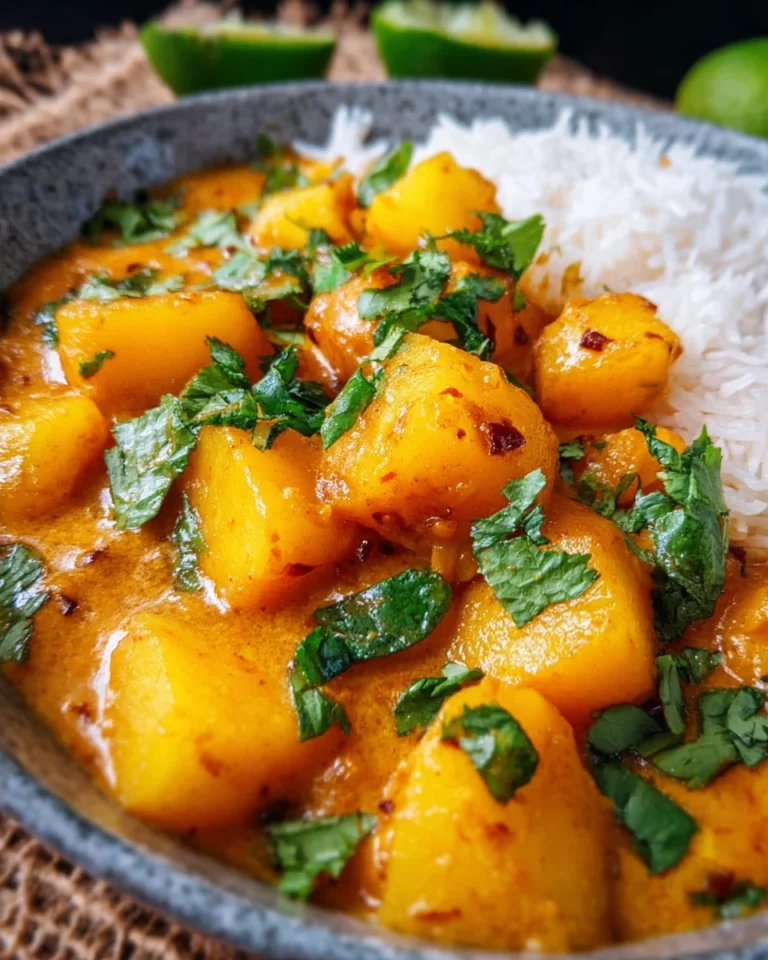Kartoffelcurry – würzig und cremig