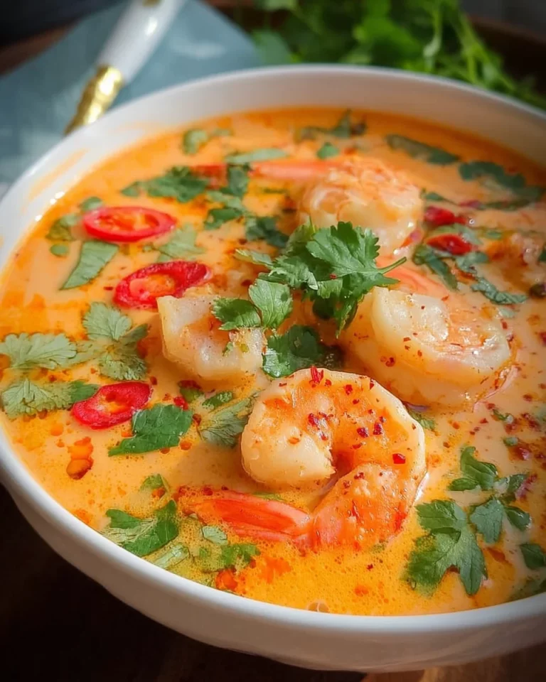 Kokos-Shrimps-Suppe