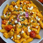 Kürbis Feta Pasta
