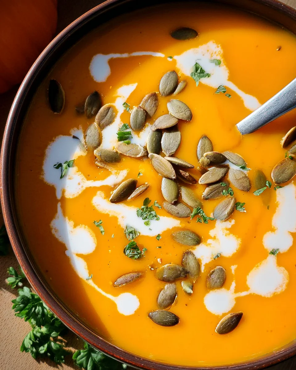 Kürbissuppe