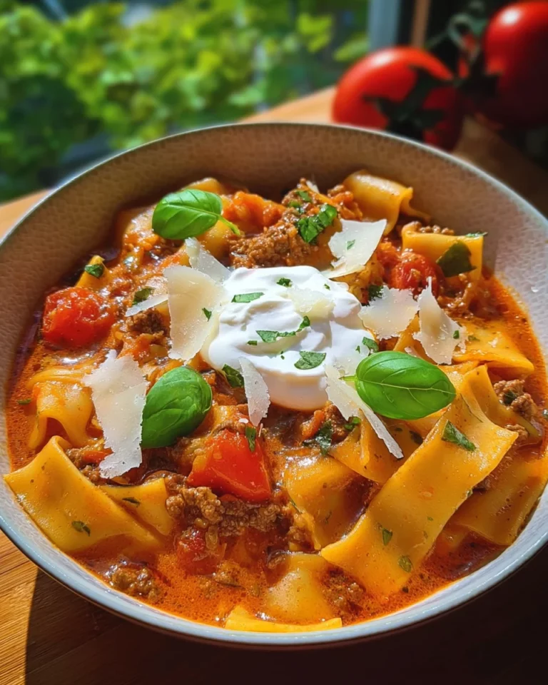 Lasagne-Suppe