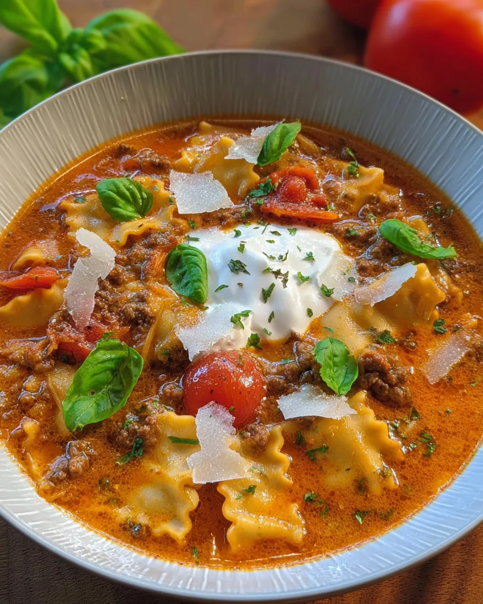 Lasagne-Suppe