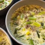 Lauch-Käse-Suppe