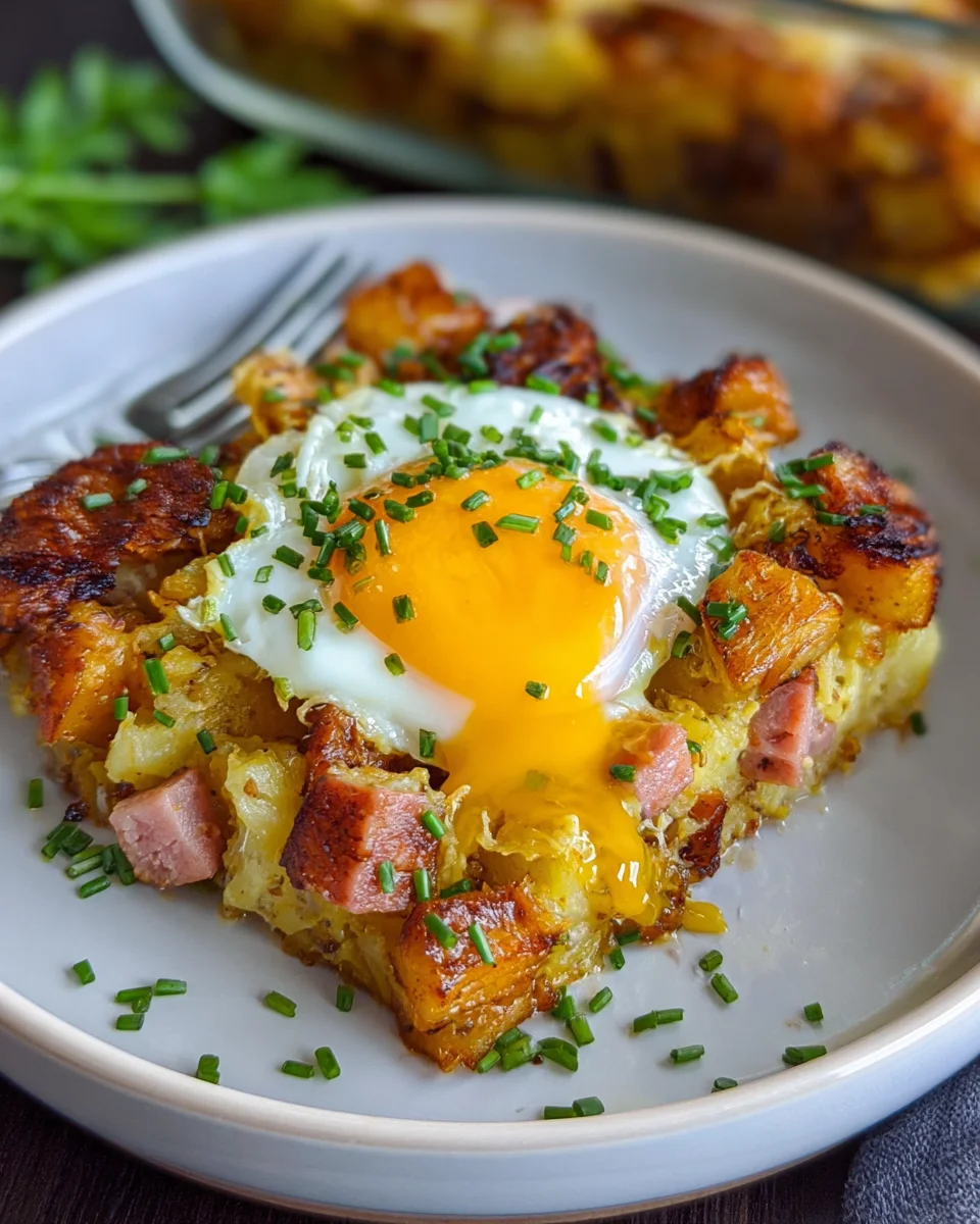 Leberkäse-Kartoffelauflauf