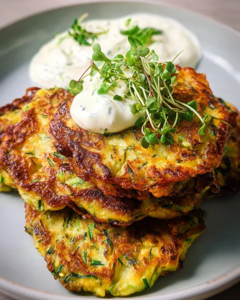 Leckeres Zucchinipufferrezept - einfach & schnell