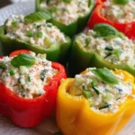 Low Carb gefüllte Paprika