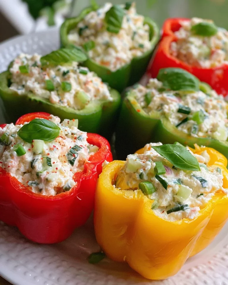 Low Carb gefüllte Paprika