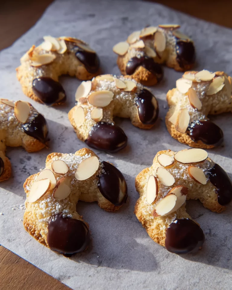 Mandelkipferl | Kleine Mandelhörnchen