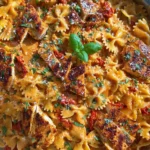 Marry Me Pastapfanne mit gebratenem Hähnchen