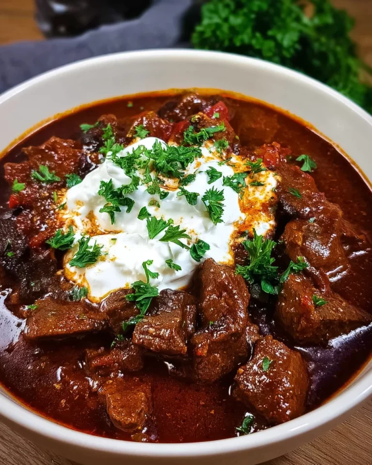 Omas Gulasch Rezept: 1 Stunde köcheln, umwerfend!