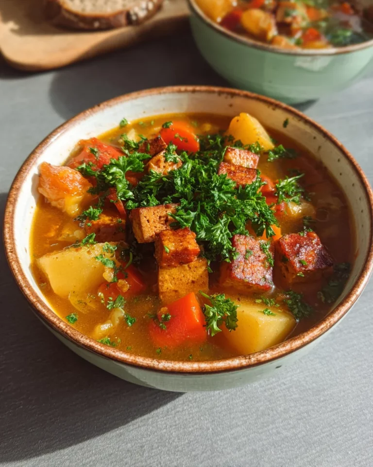 Omas Steckrübentopf – vegan & deftig