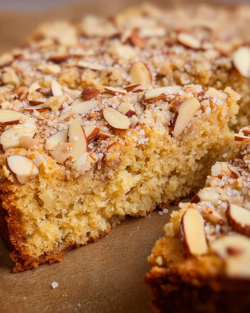 Portugiesischer Kochlöffelkuchen | Mandelkuchen